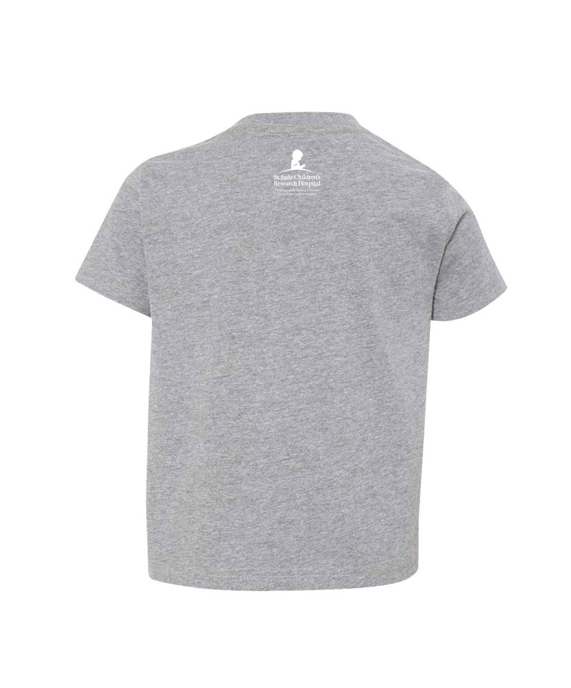 Primary image St. Jude Toddler Puff Paint Outline Logo T-Shirt